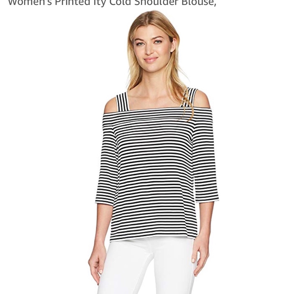 Nine West Women’s Cold Shoulder Blouse